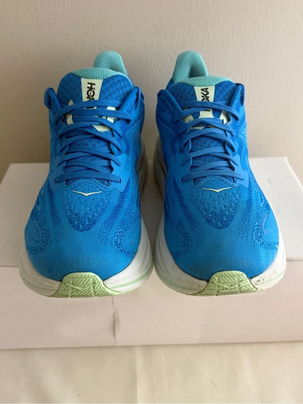 HOKA Clifton 10 Wide Skyward Blue - Men’s 11 2E Athletic NO INSOLES